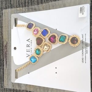 Multicolor Gemstone Statement Necklace